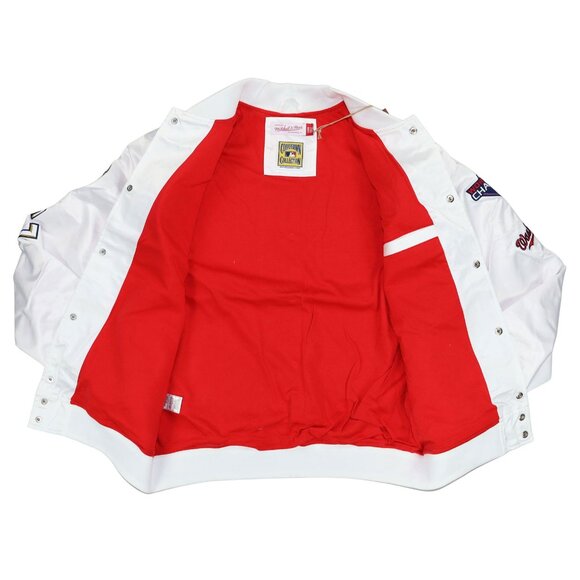 Mitchell & Ness Washington Nationals MLB City Collection Satin Men's Jacket NWT - Picture 2 of 6